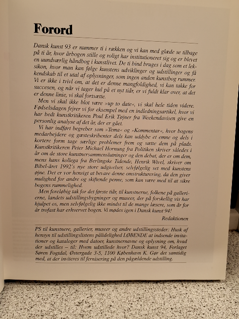 Bog: Danske kunst 93