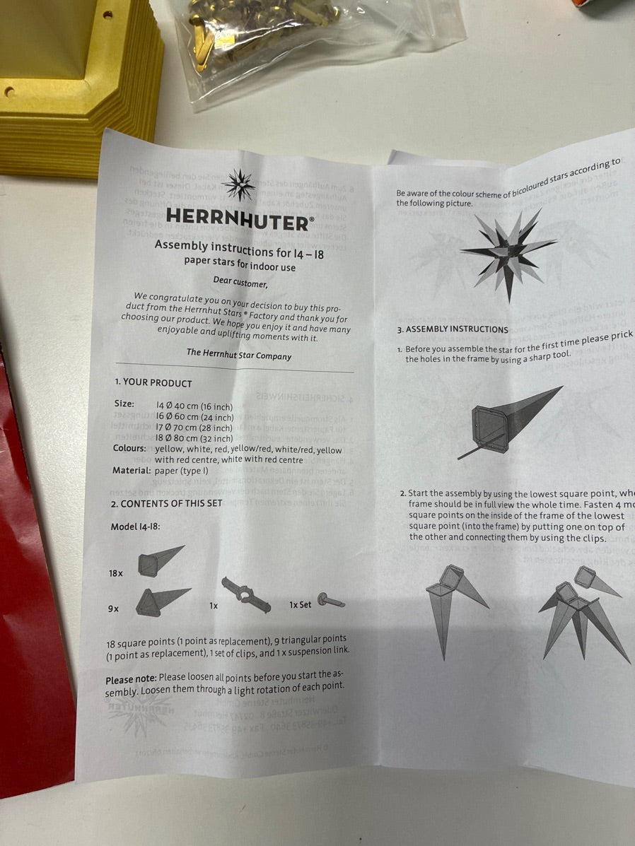Herrnhuter Julestjerne til den kreative