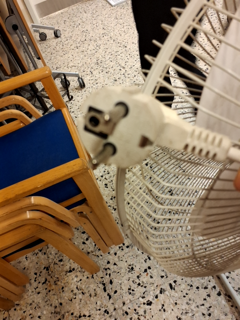 SWW Gulvventilator - hvid
