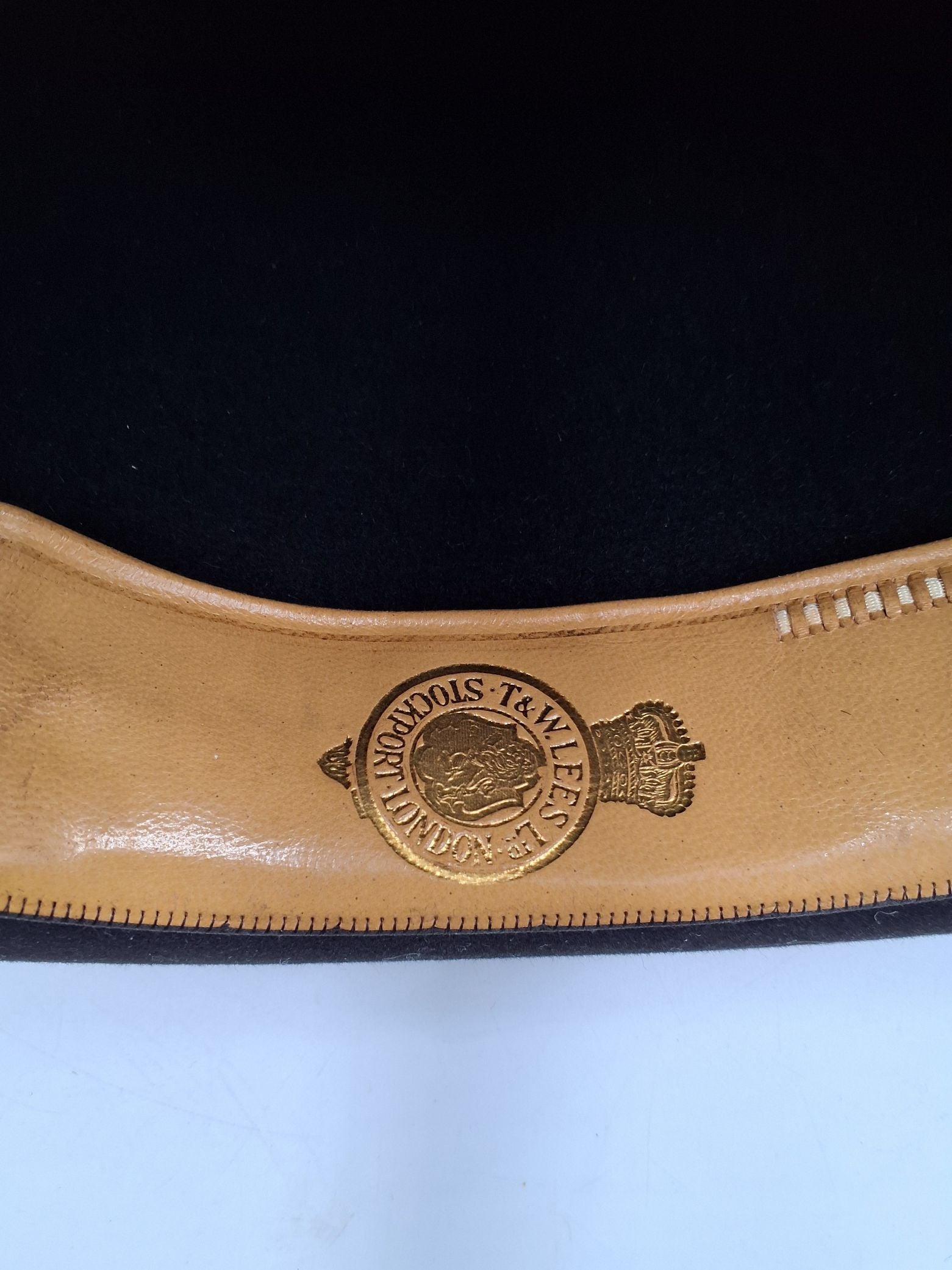 Ægte vintage Engelsk Bowlerhat