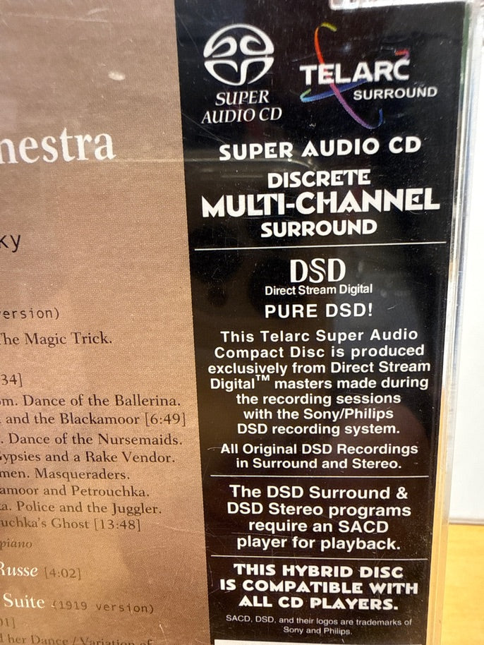 CD - Stravinsky værker super lyd kvalitet