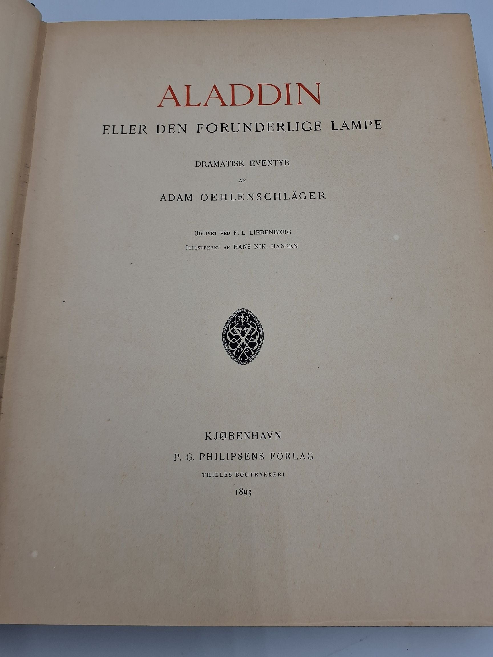 Bog: "Aladdin"
