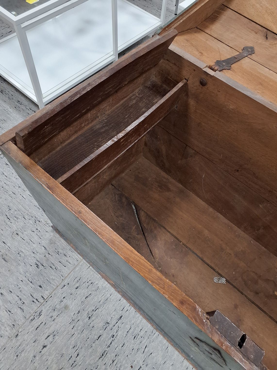 Blå skibs kiste