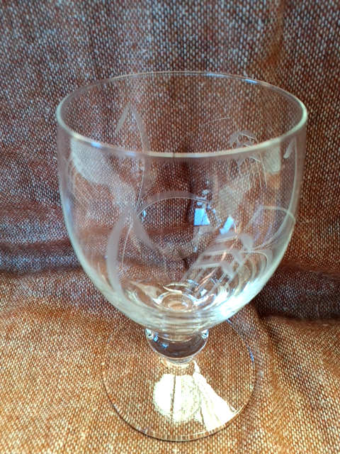 Holmegaard Hvidvins Glas Bygholm