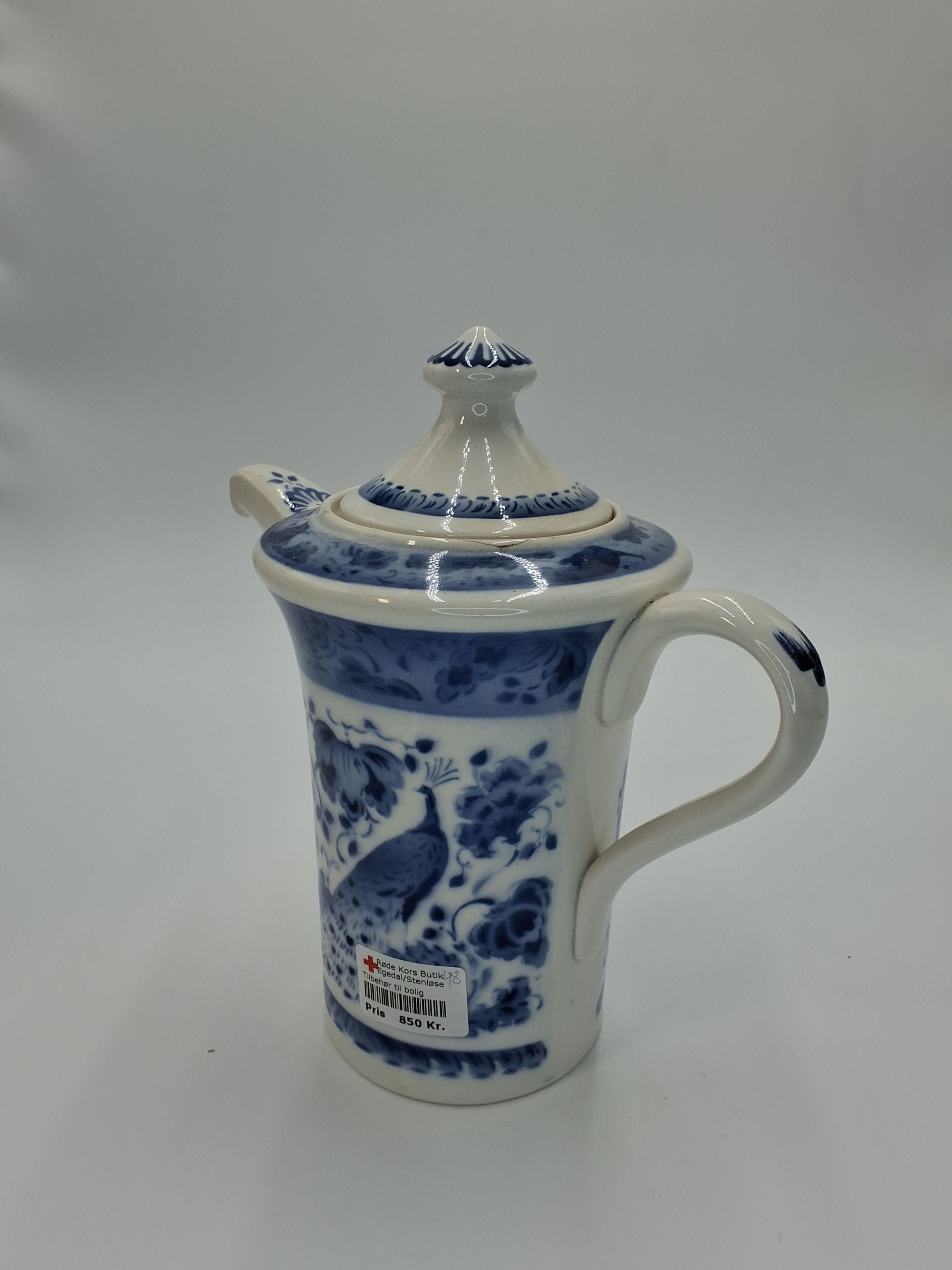 Kaffekande Påfuglestel