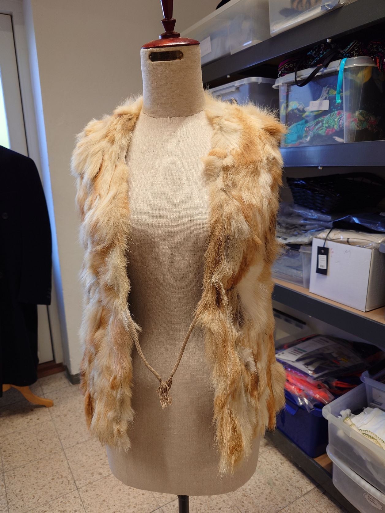 Vest ræveskind