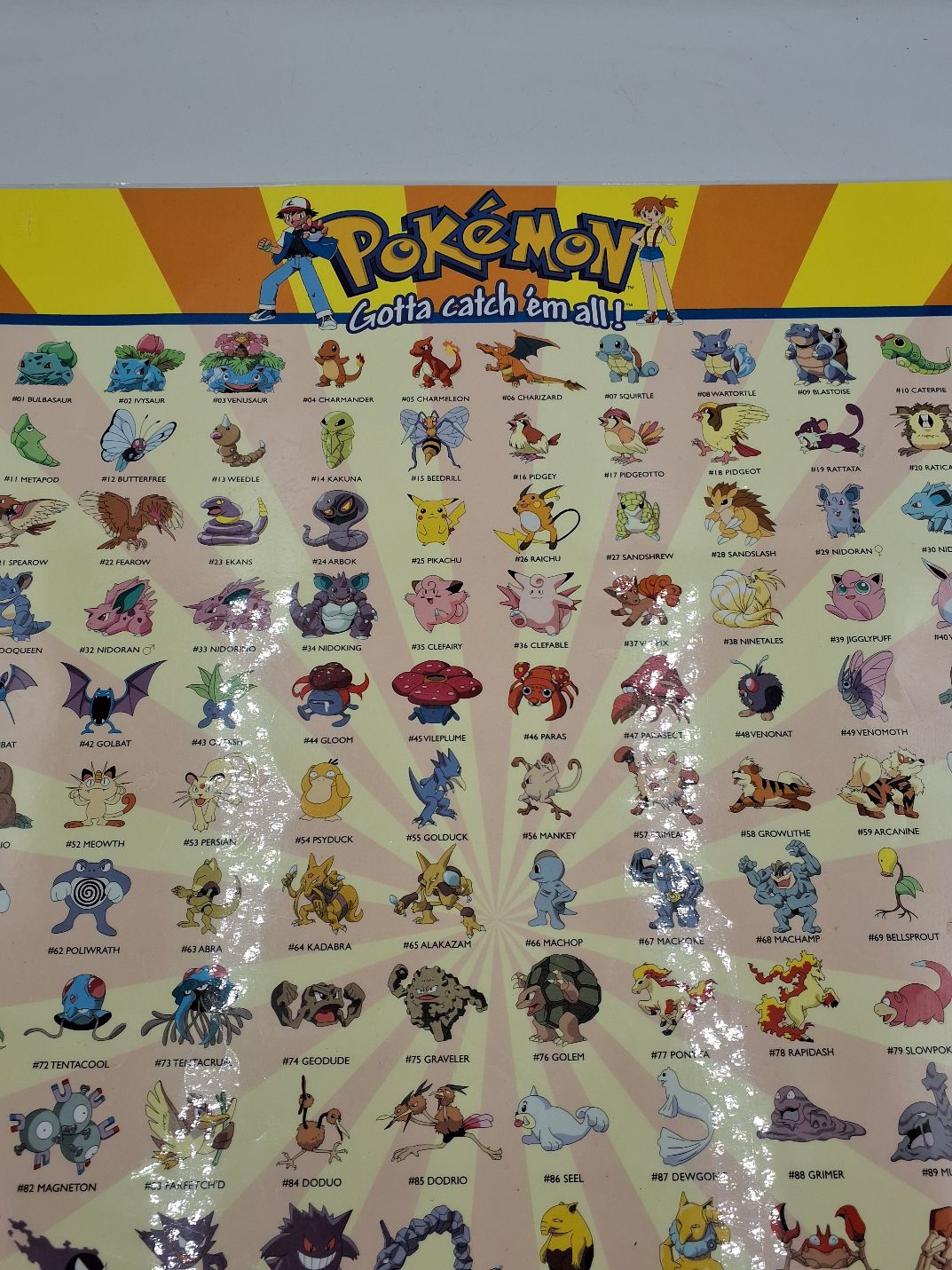 Vintage Pokémon plakat