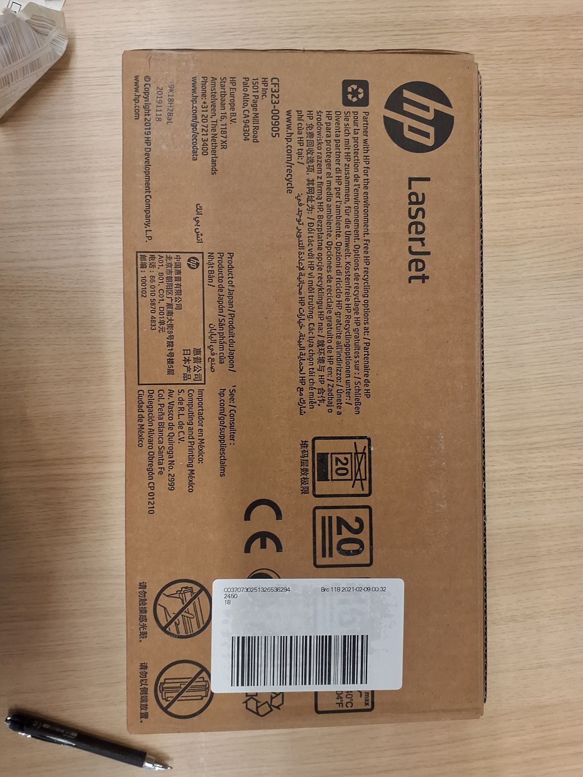 Original HP Toner CF323AH - 9535