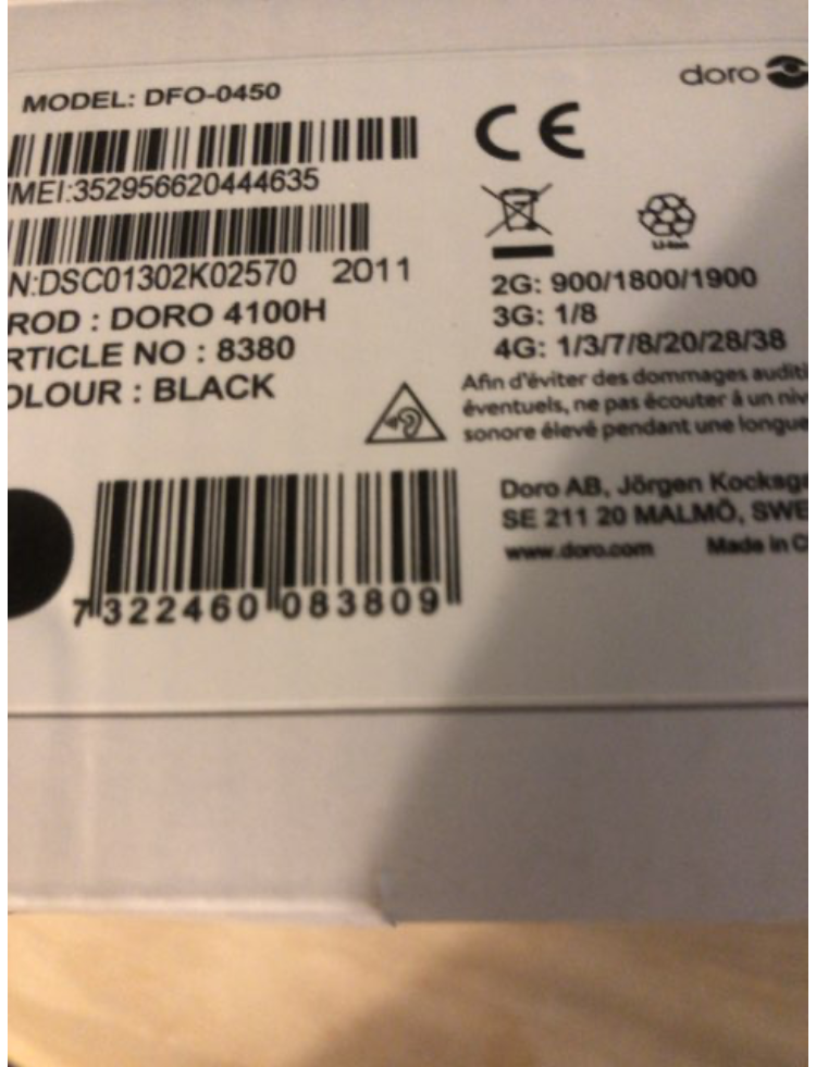 Doro telefon