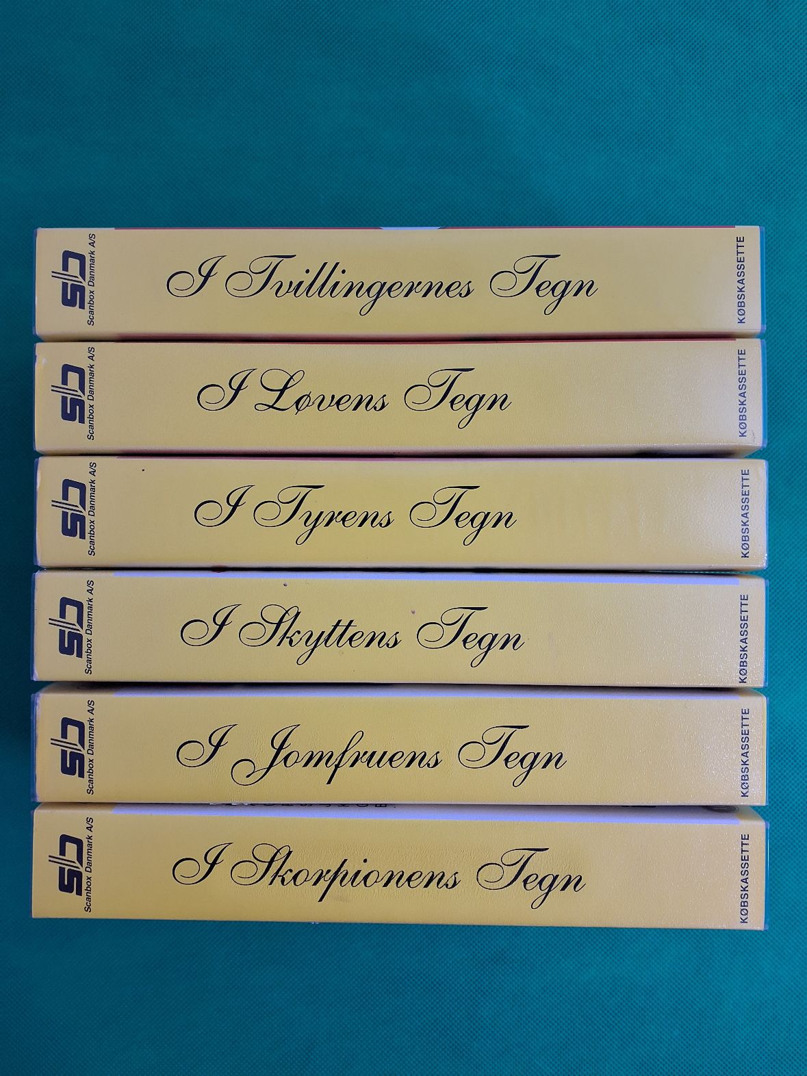 6 stk VHS sengekantsfilm