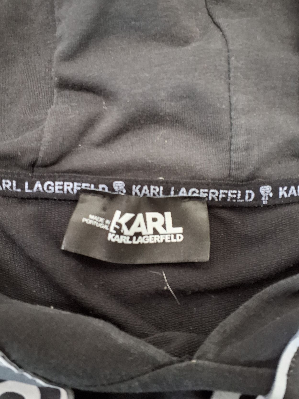 Karl Lagerfeld sort Kjole