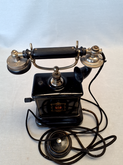 Vintage Bordtelefon ca 1920 Jydsk Telefon