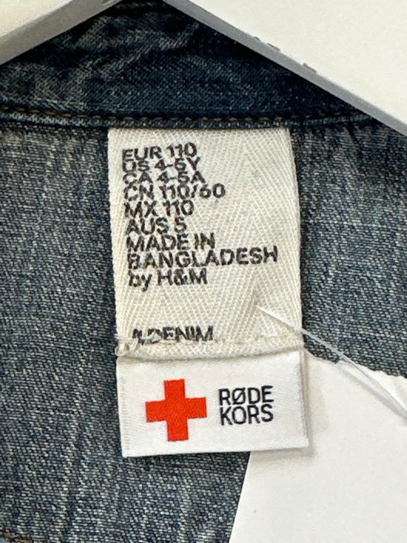 Upcyklet jakke fra H&M