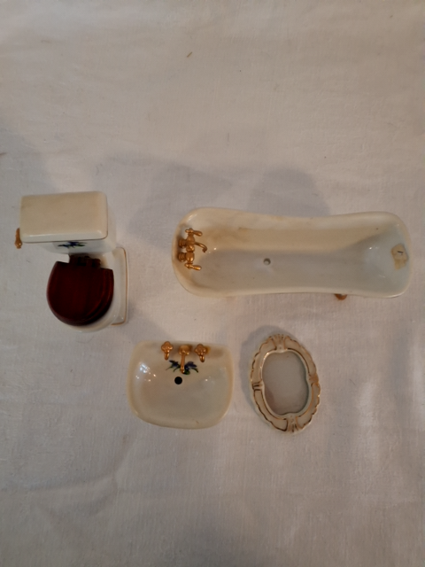 Mini Porcelæn badeværelseseæt