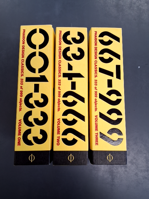 Phaidon Design Classics - Vol. 1, 2 og 3