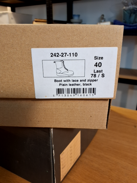 New Feet Sko Str.40