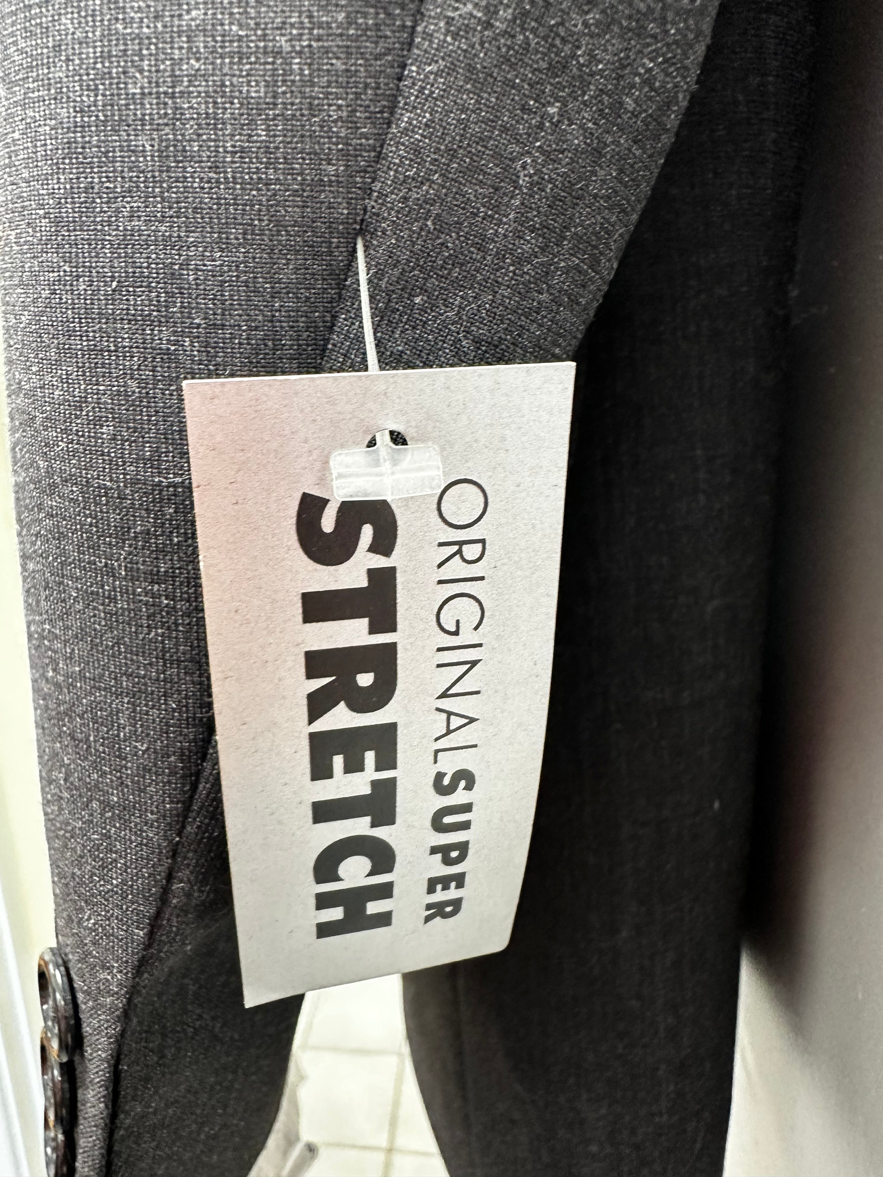 Turo Jakkesæt (Grå, Str. 52, Mix Stretch)
