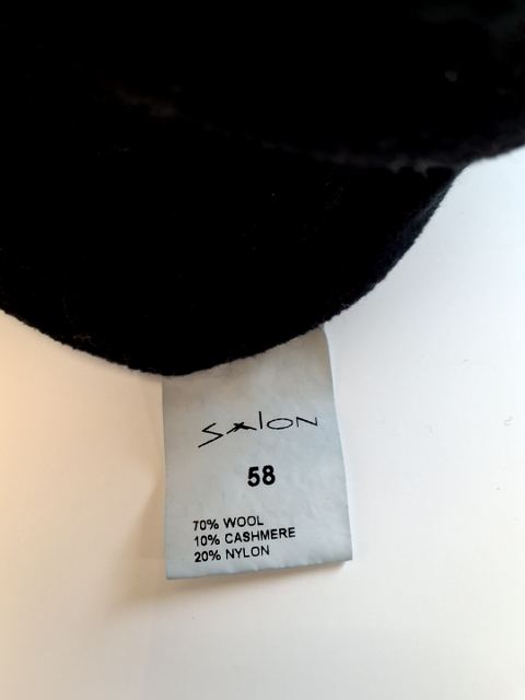 Salon uld/Cashmere hue/hat