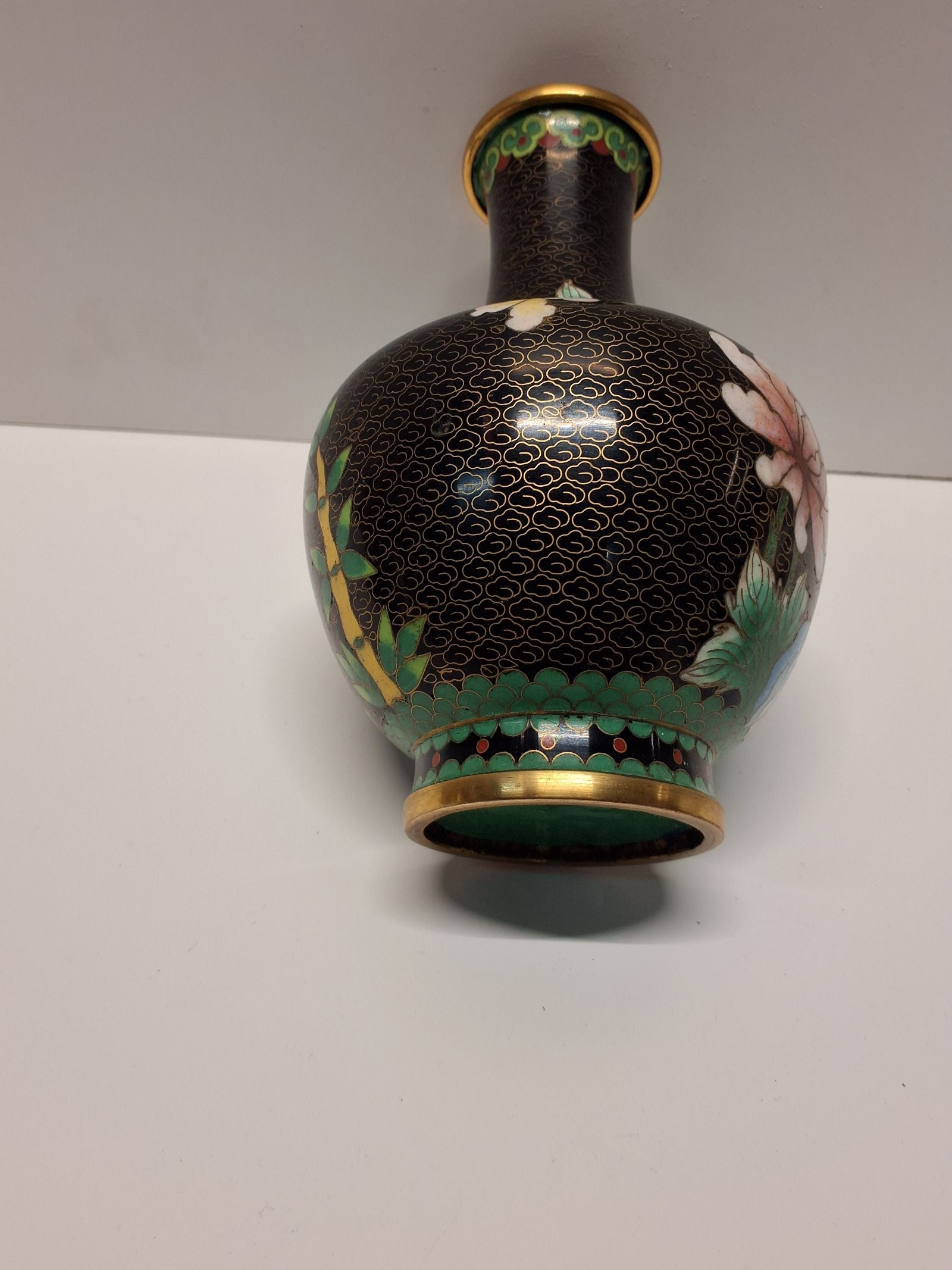Kinesisk cloisonne vase
