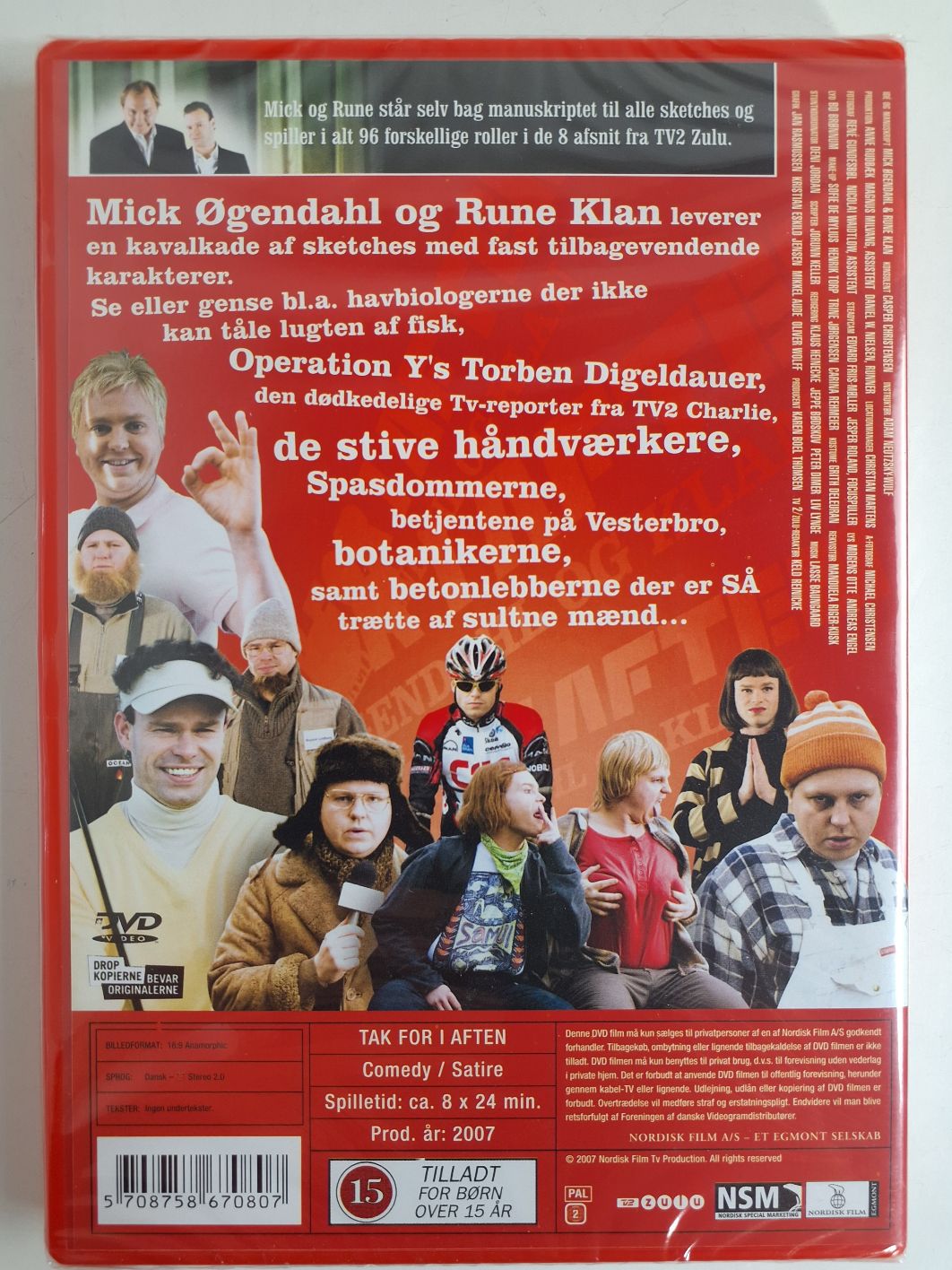 Dvd box: Tak for i aften, Øgendahl og Klan