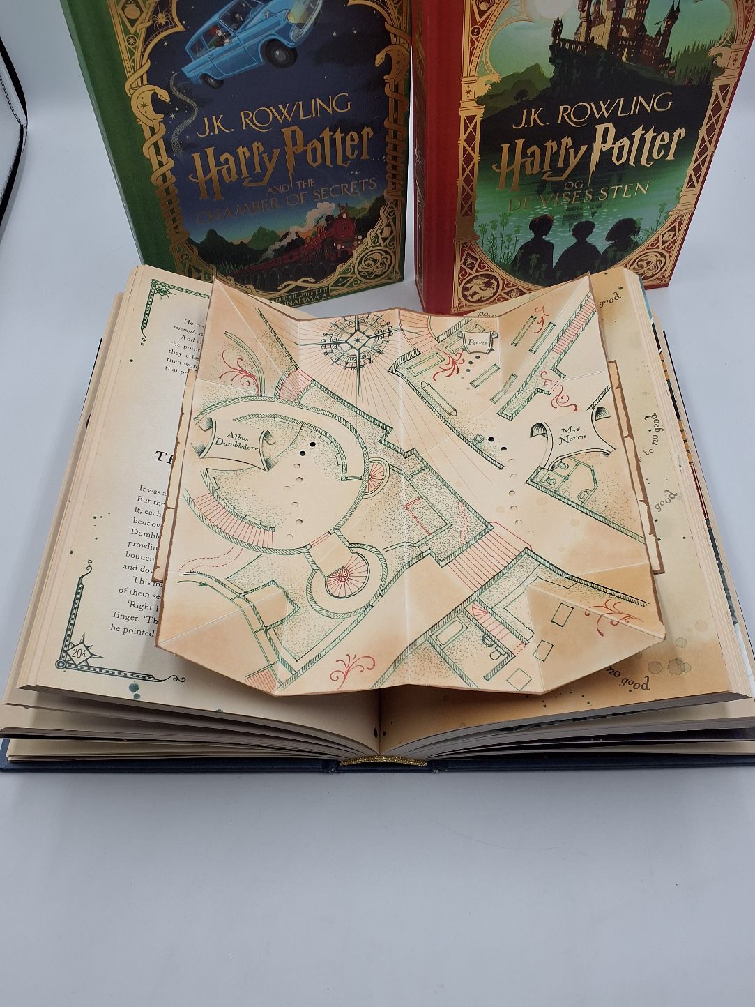 3 Harry Potter pop up bøger
