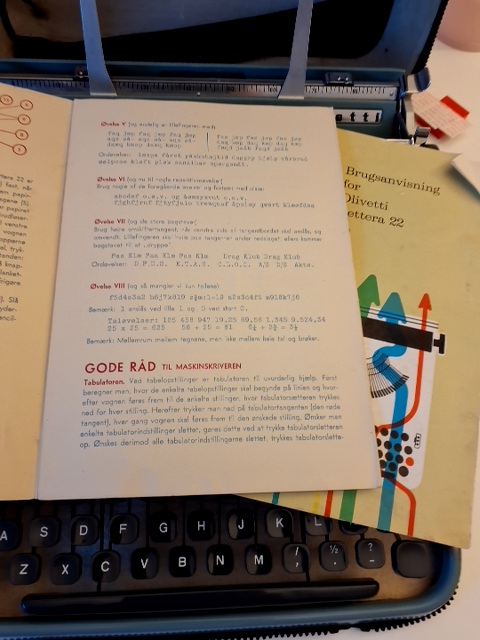 Olivetti Lettera 22, rejse skrivemaskine