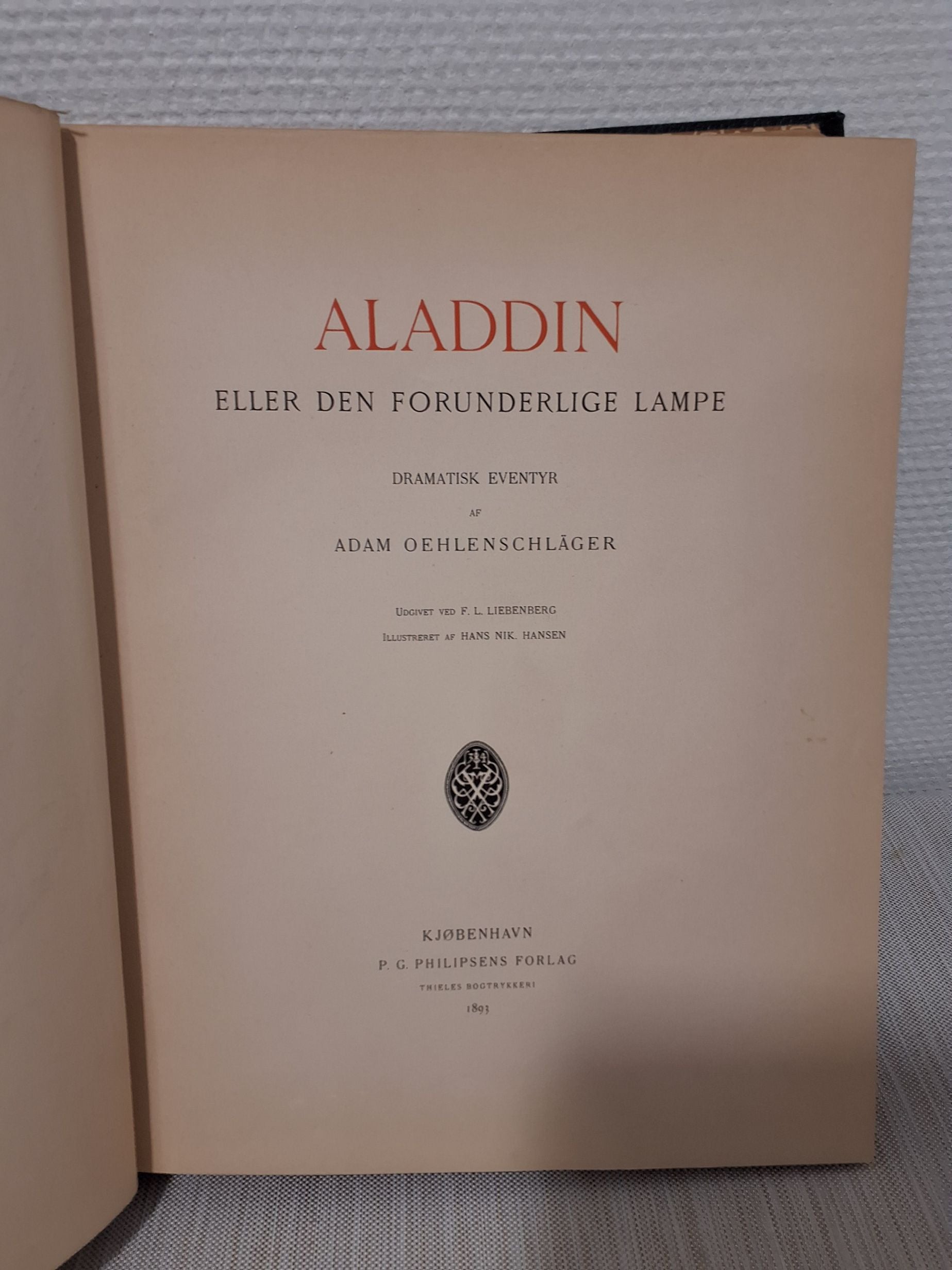 Aladdin eller den forunderlige lampe