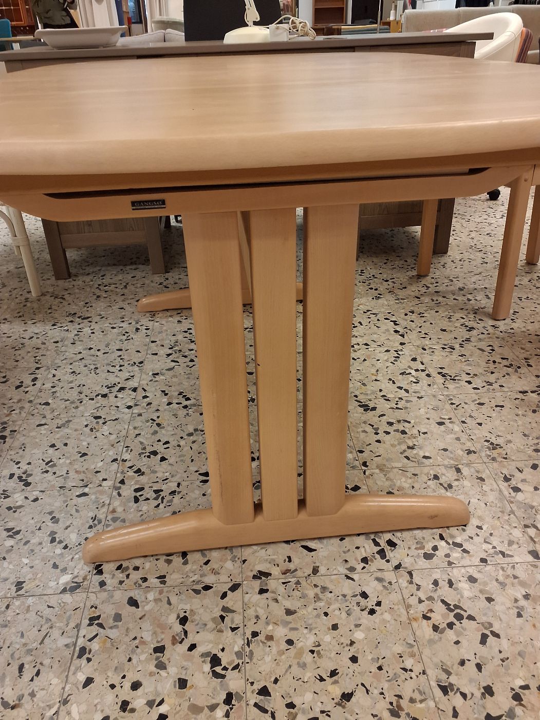 Spisebord med 2 plader