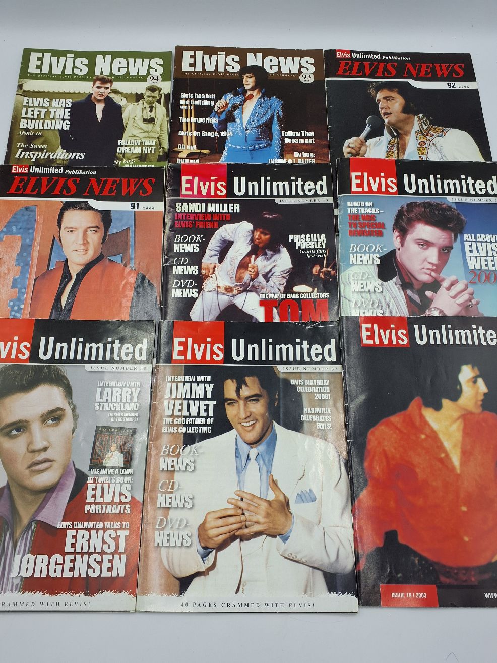 Elvis Presley Fanblade