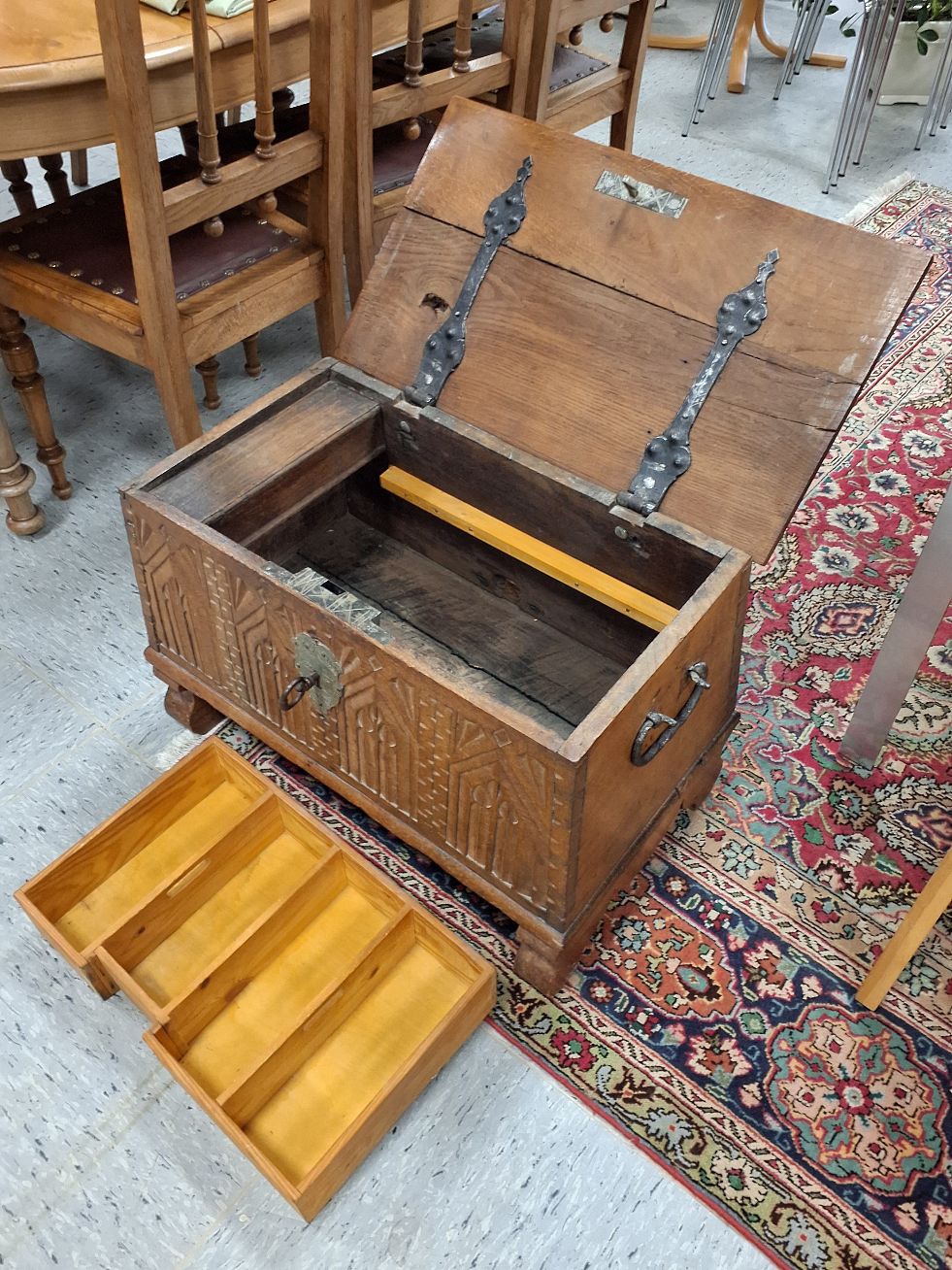 Vintage trækiste