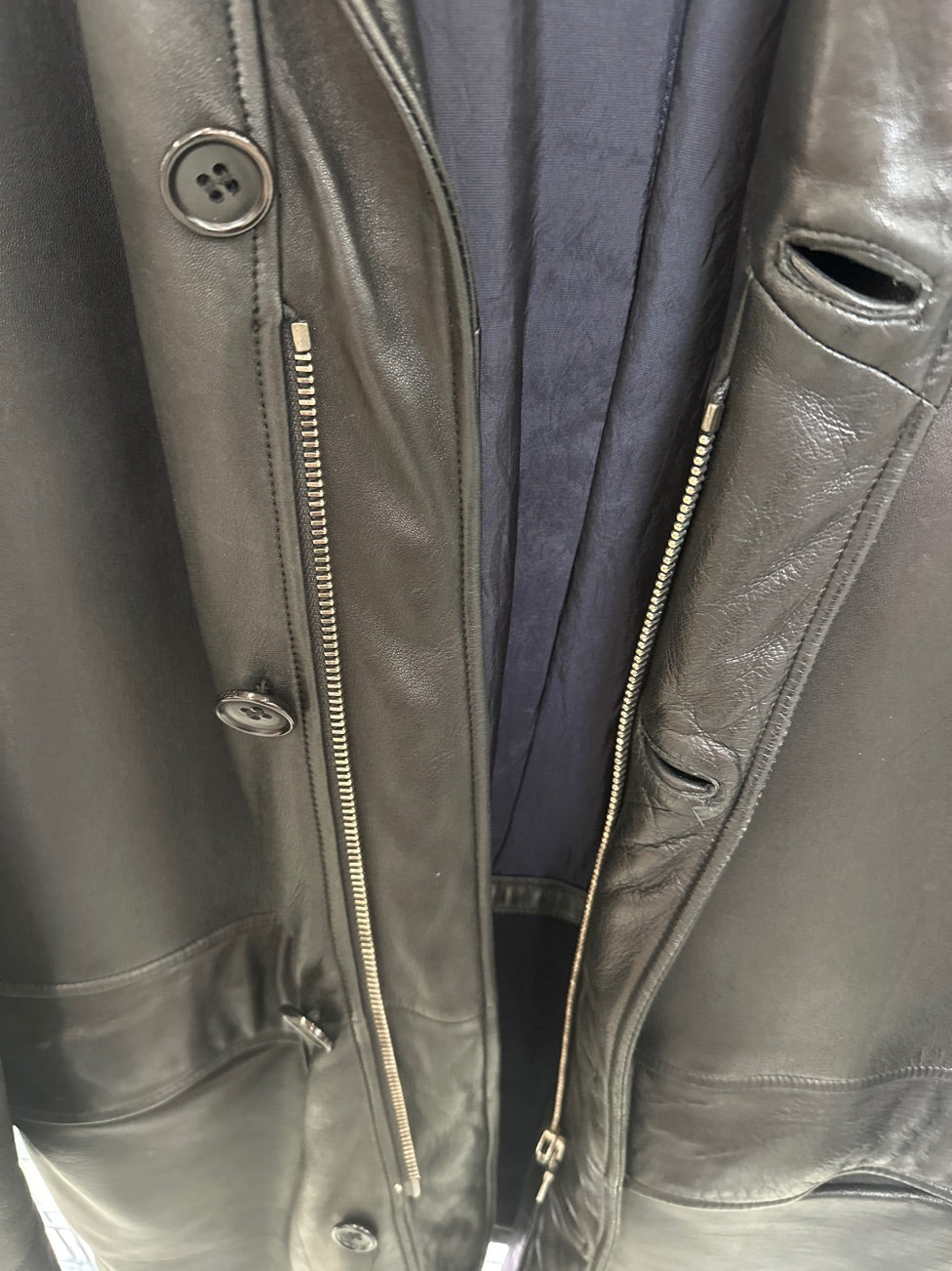 Hugo Boss skindjakke