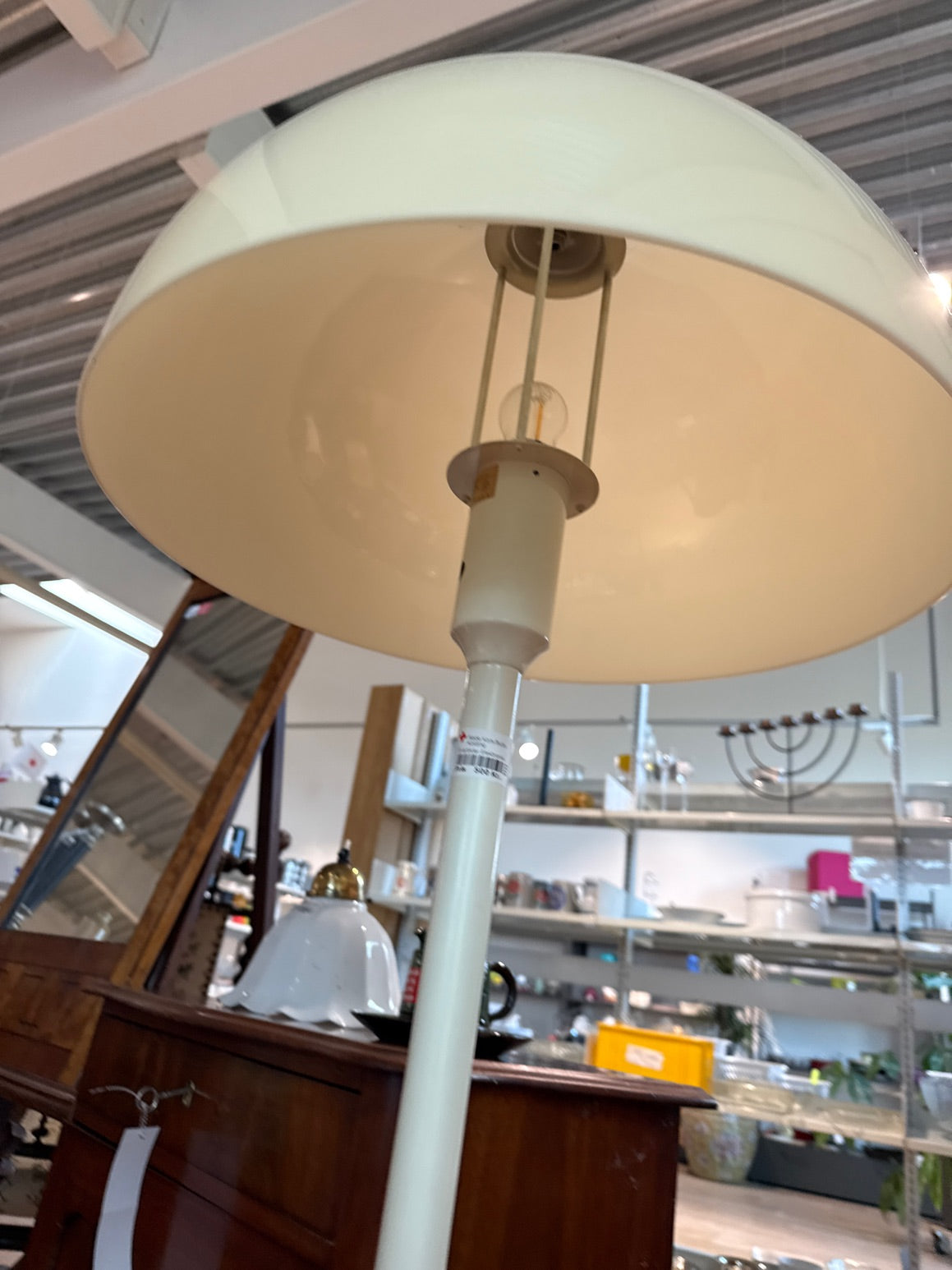 Standerlampe hvid