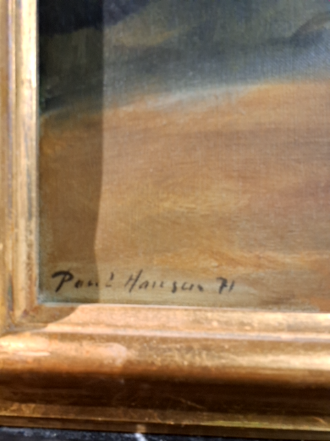 Maleri af Poul Hansen
