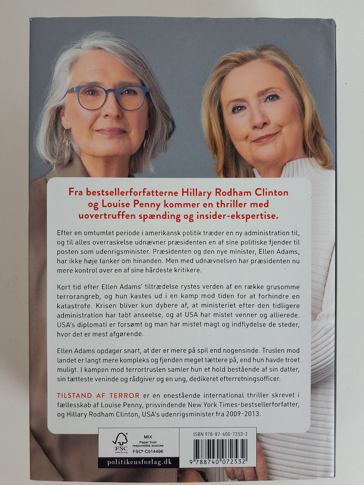 Bog: Hillary Clinton: Tilstand af terror