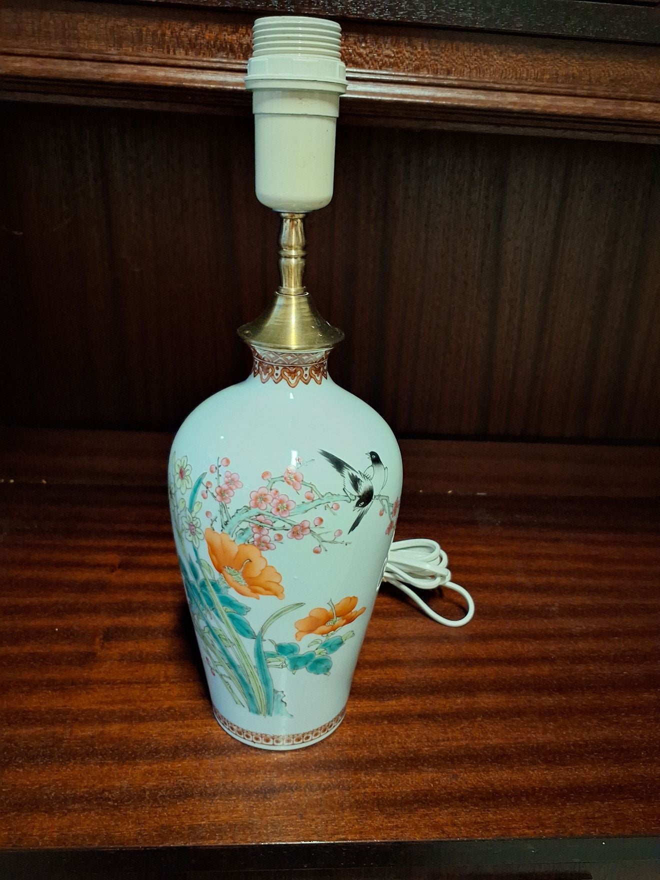 Bordlamper i porcelæn