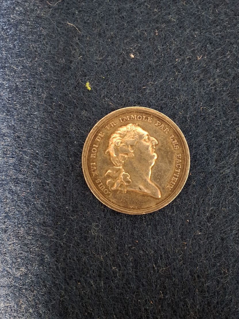 Mindemedalje Ludvig 1793 30 mm