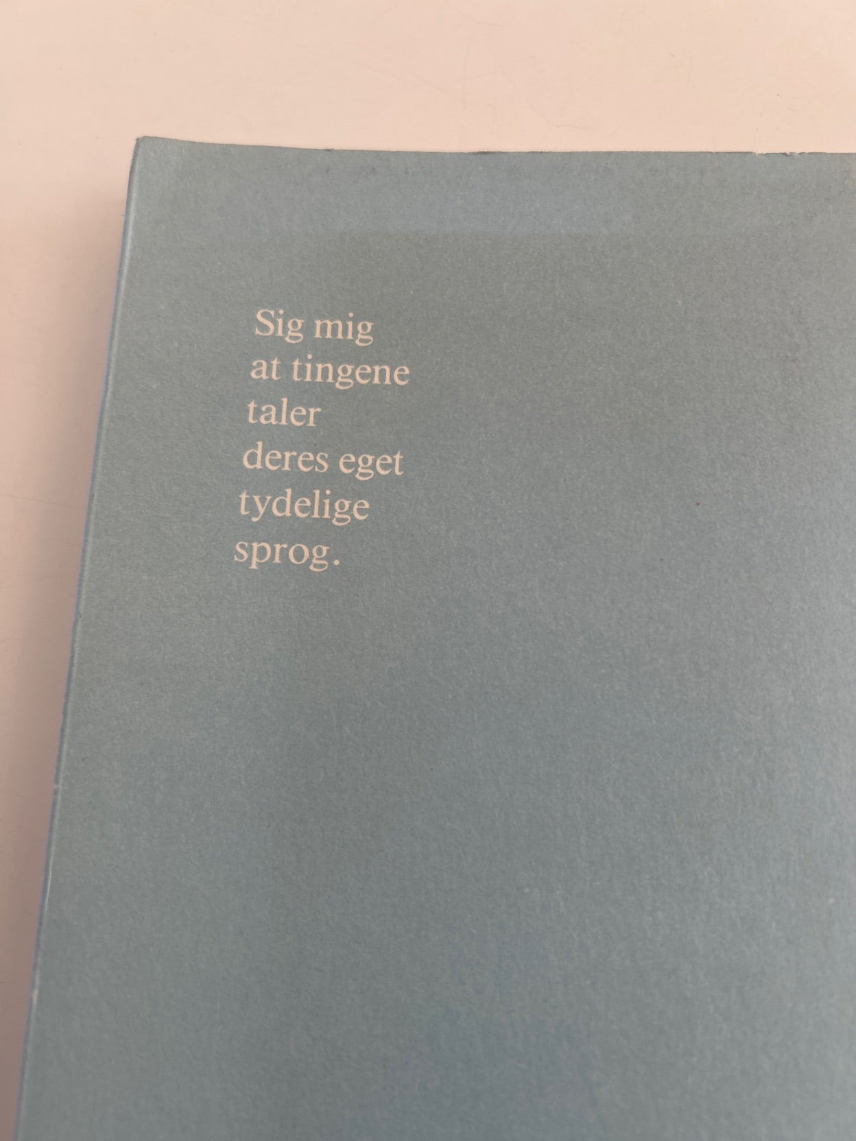 Brev i april af Inger Christensen