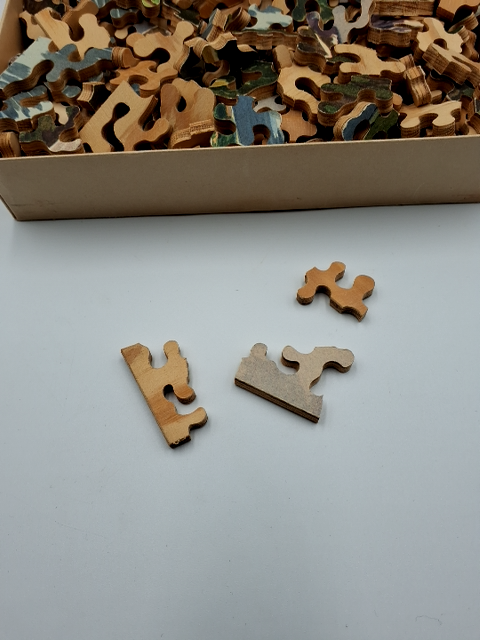 Vintage Brio Puzzel spil