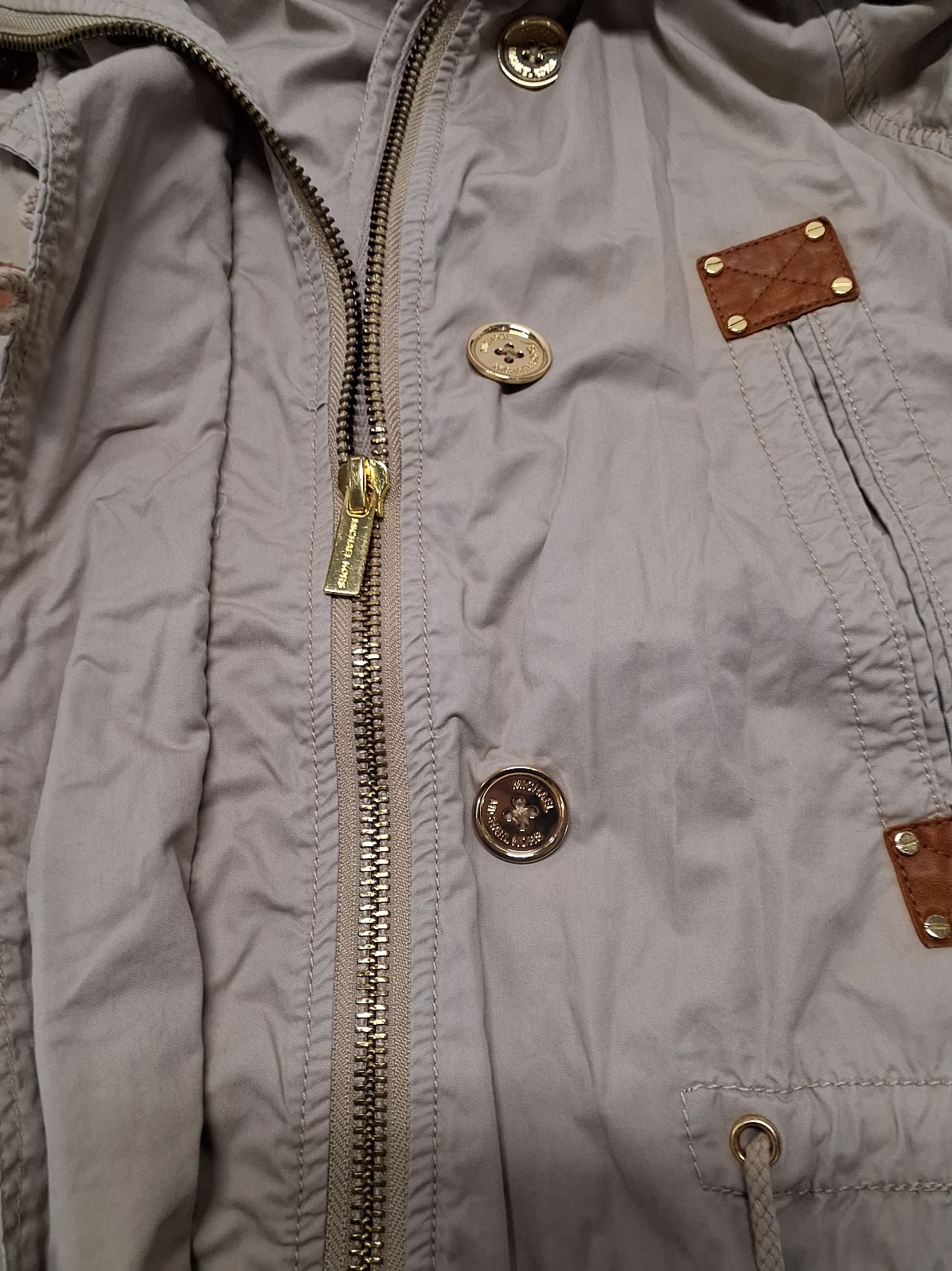 Michael Kors cremefarvet Jakke