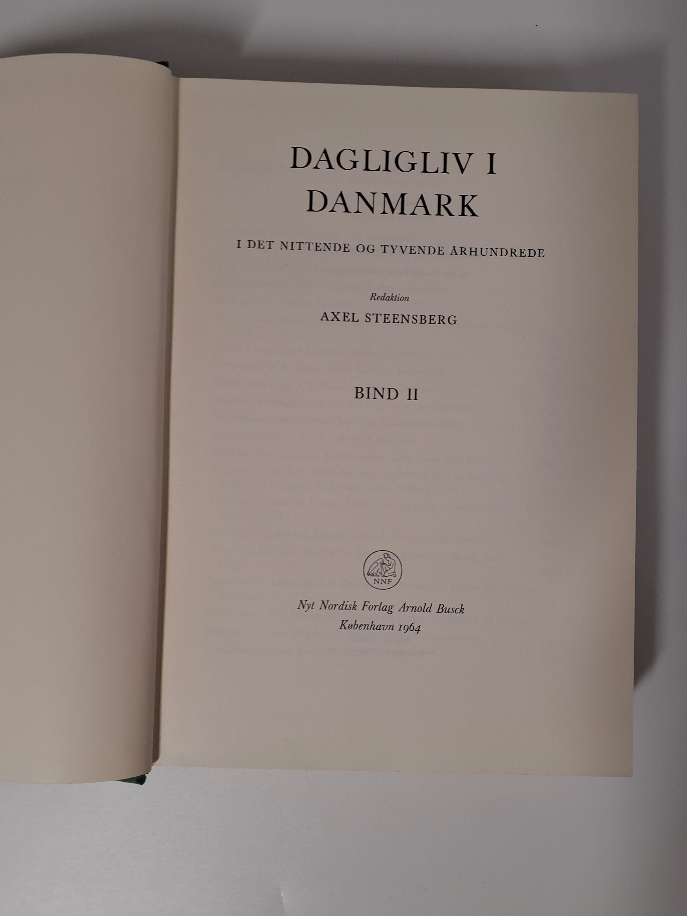 Dagligliv i Danmark 1620-1963 4 bind