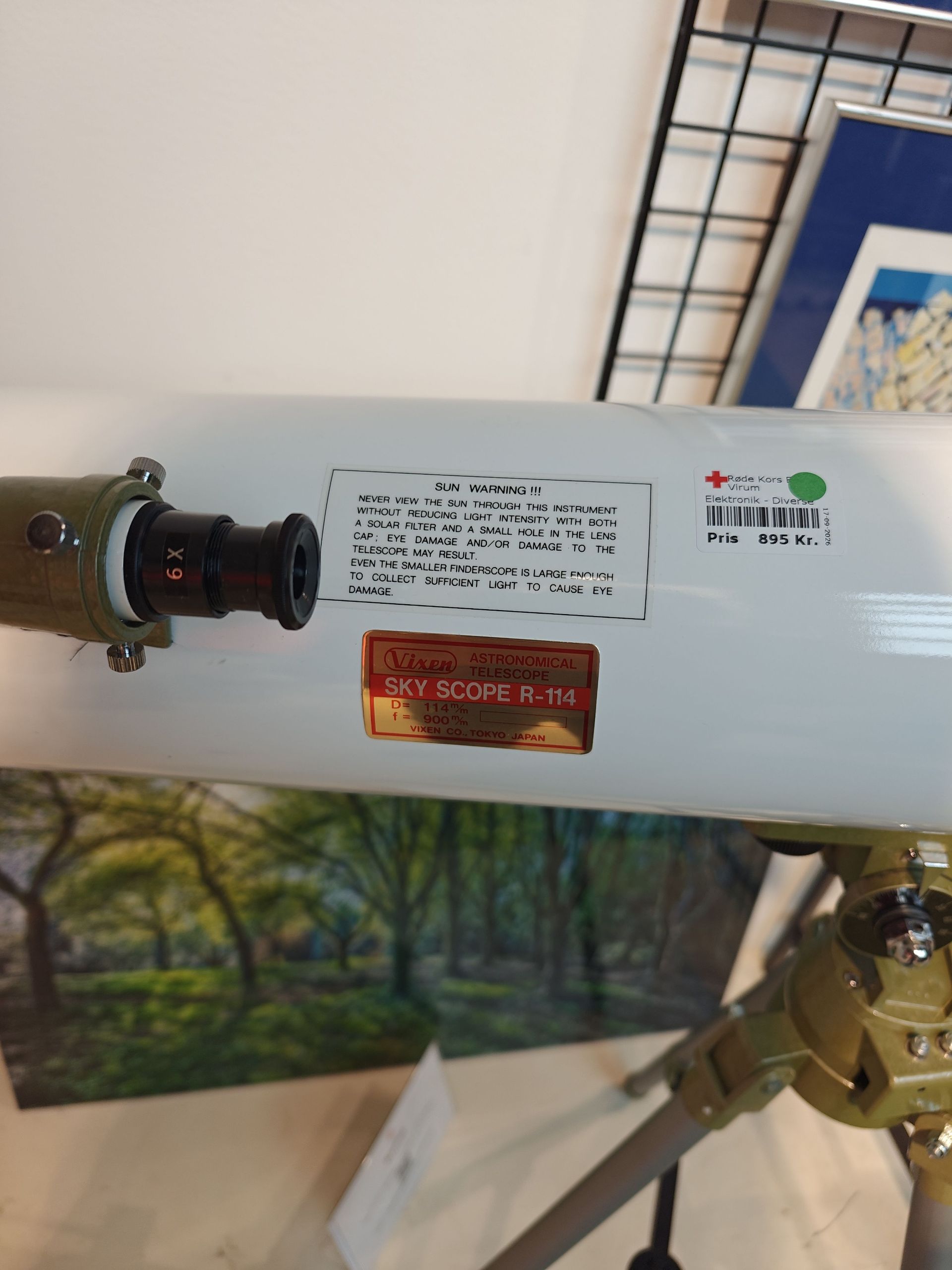 Vixen Sky Scope R-114 teleskop