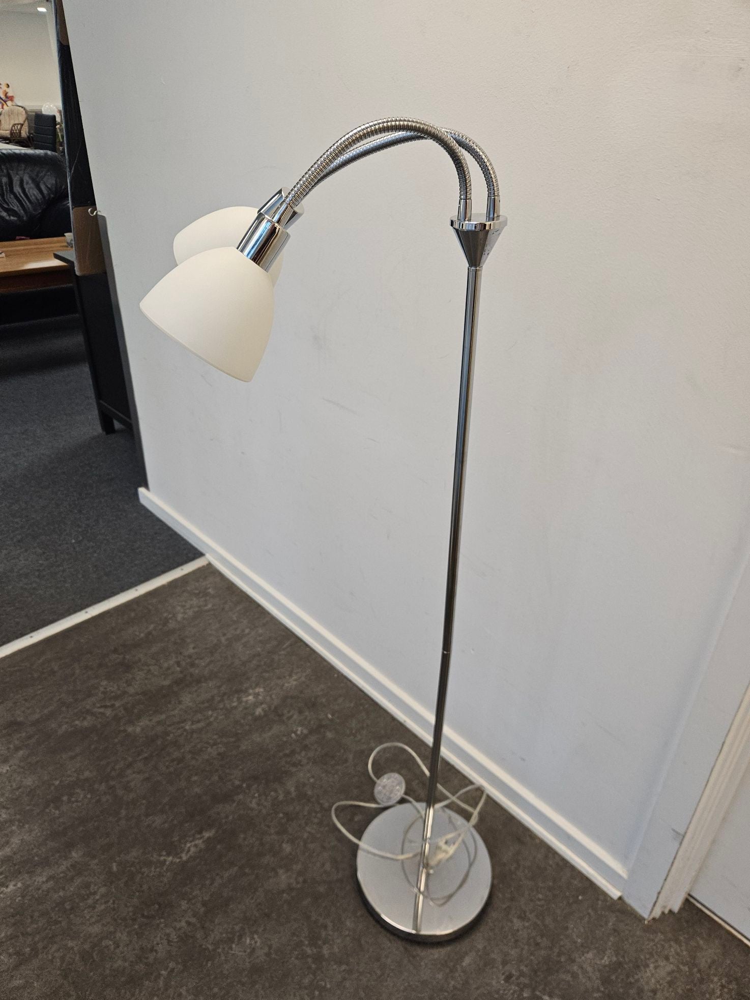 Dobbelt gulvlampe