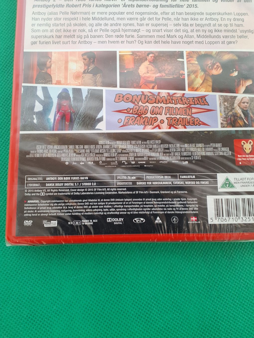 DVD Antboy 2 Den røde furies hævn