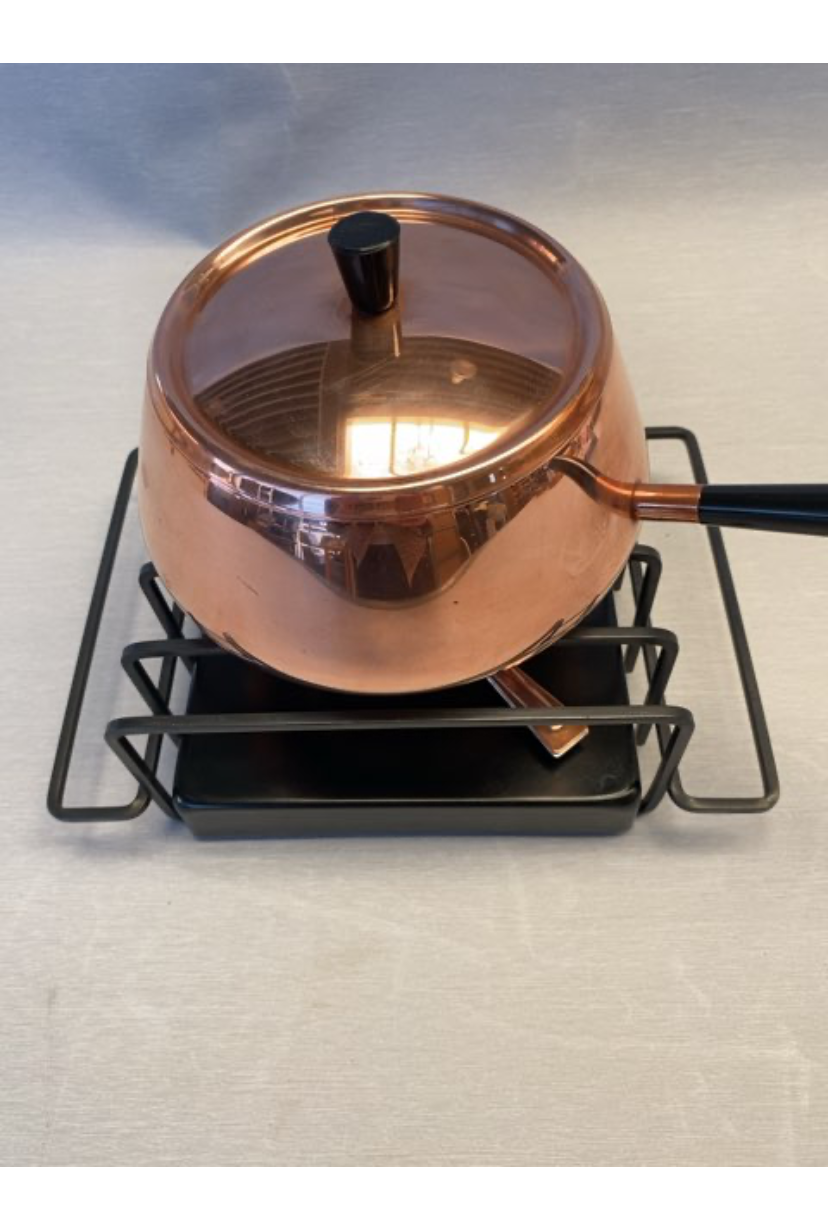 Kobber fondue sæt