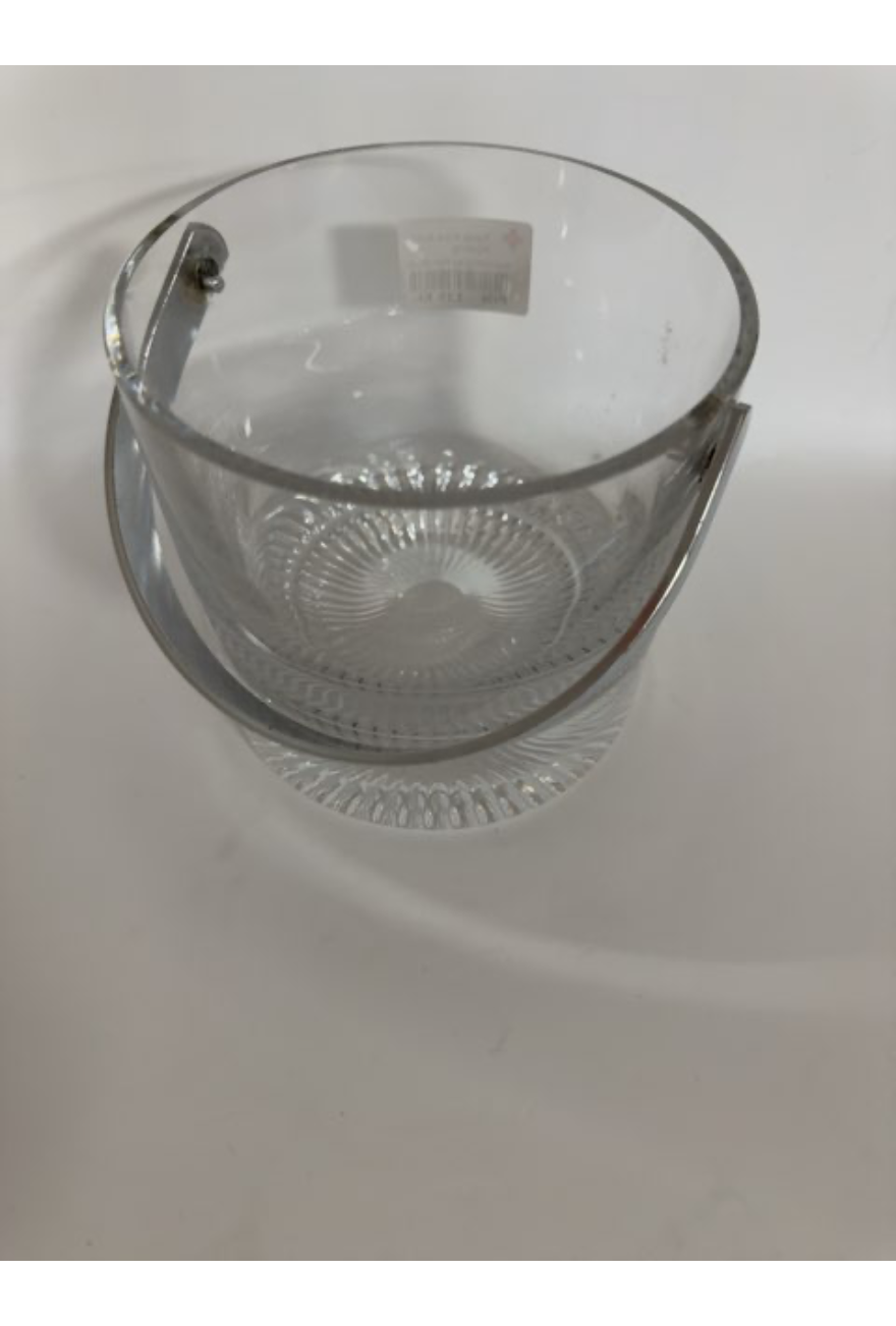 Glasskål til isterninger