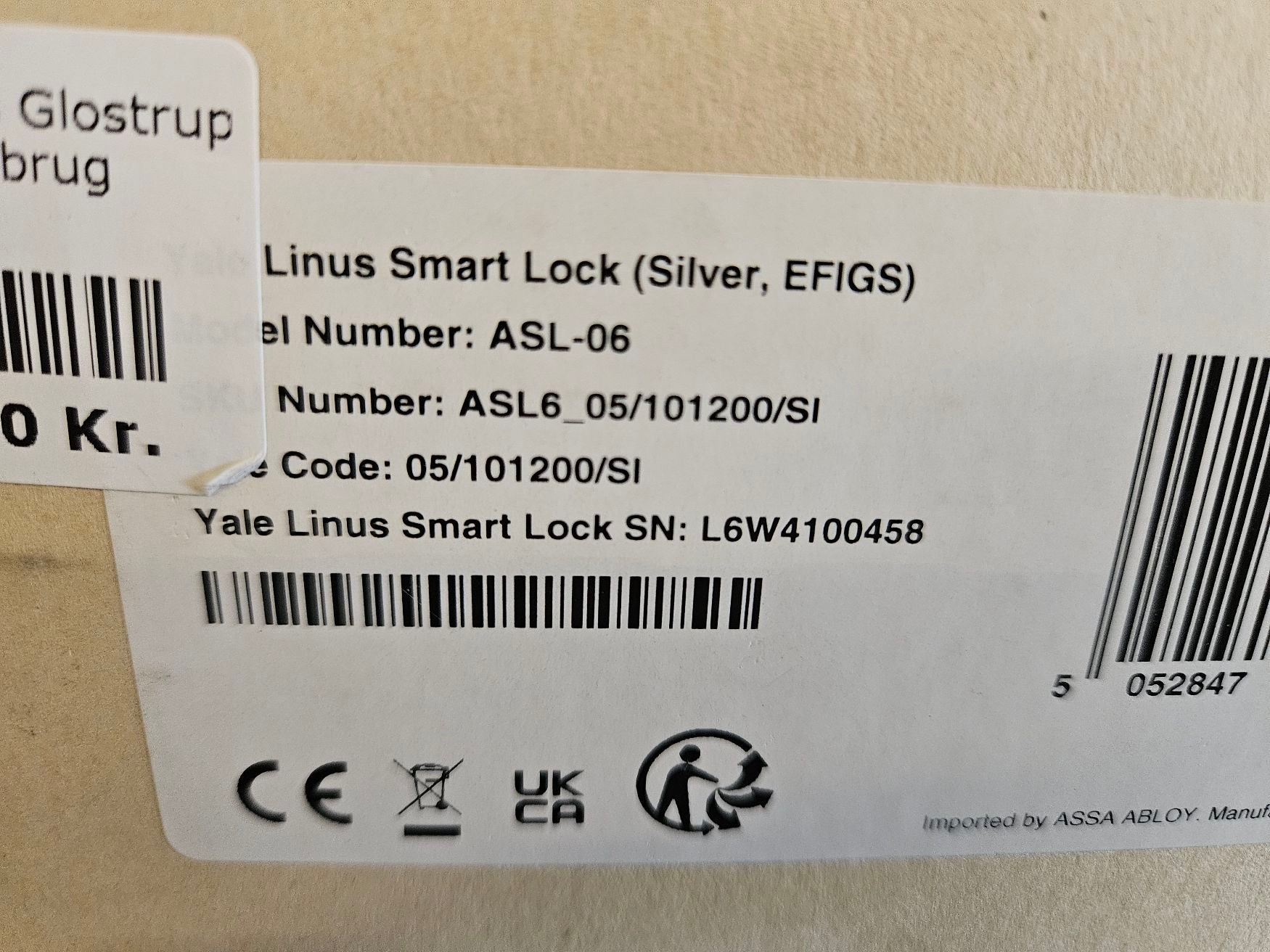 Linus Smart Lock - Silver