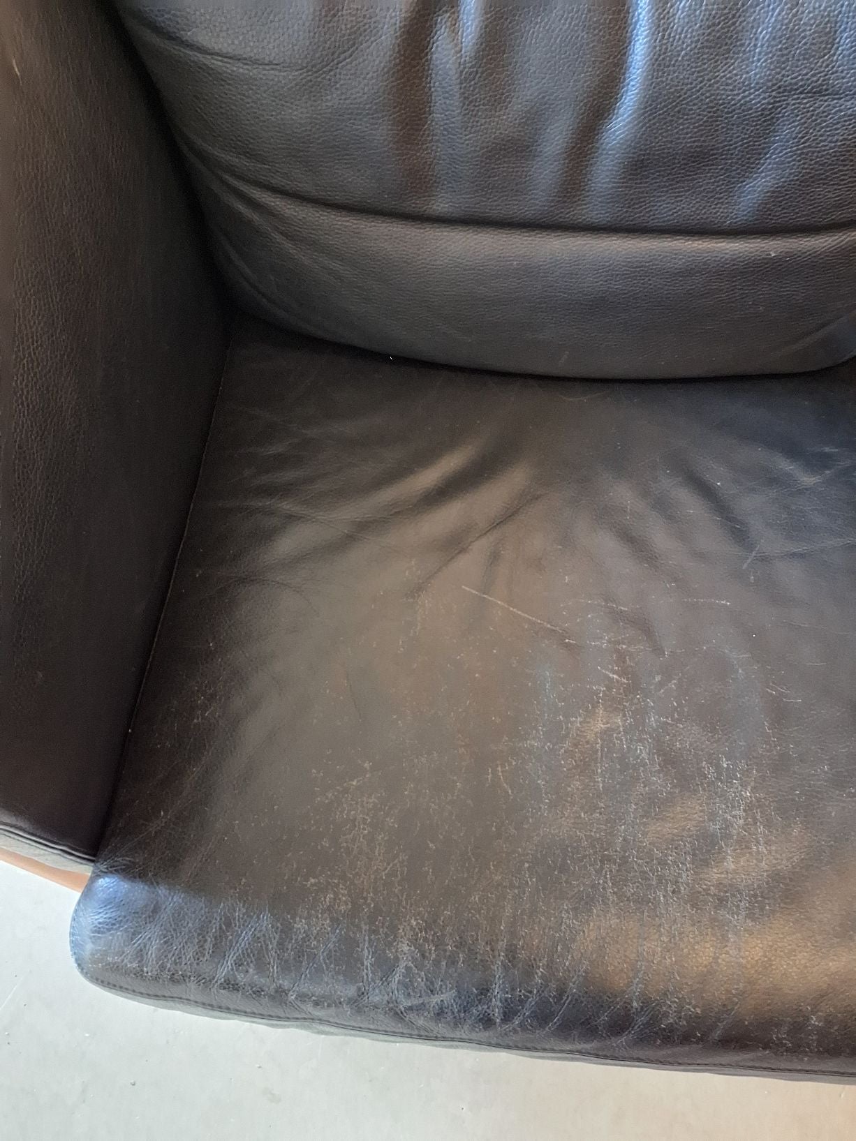 2-personers lædersofa