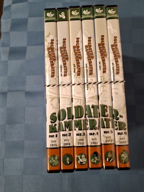 DVD Kollektion - Soldaterkammerater nr. 1-6