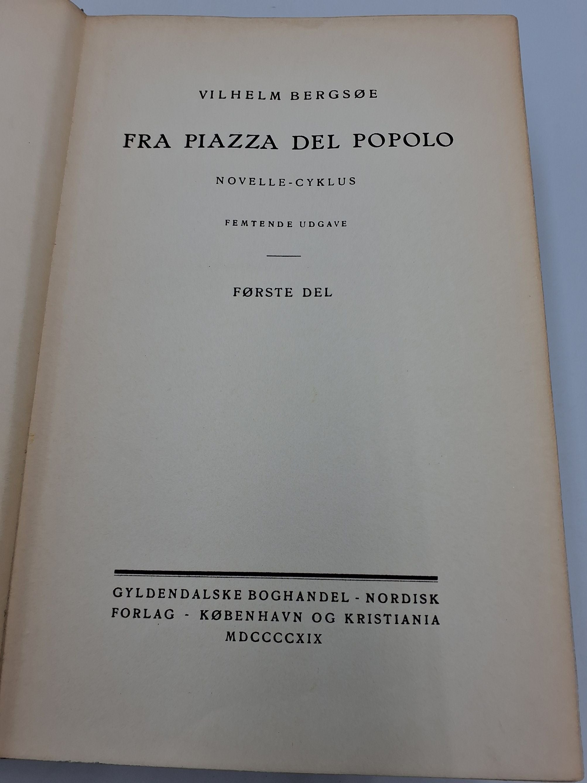 Bog: Fra Piazza del Popolo