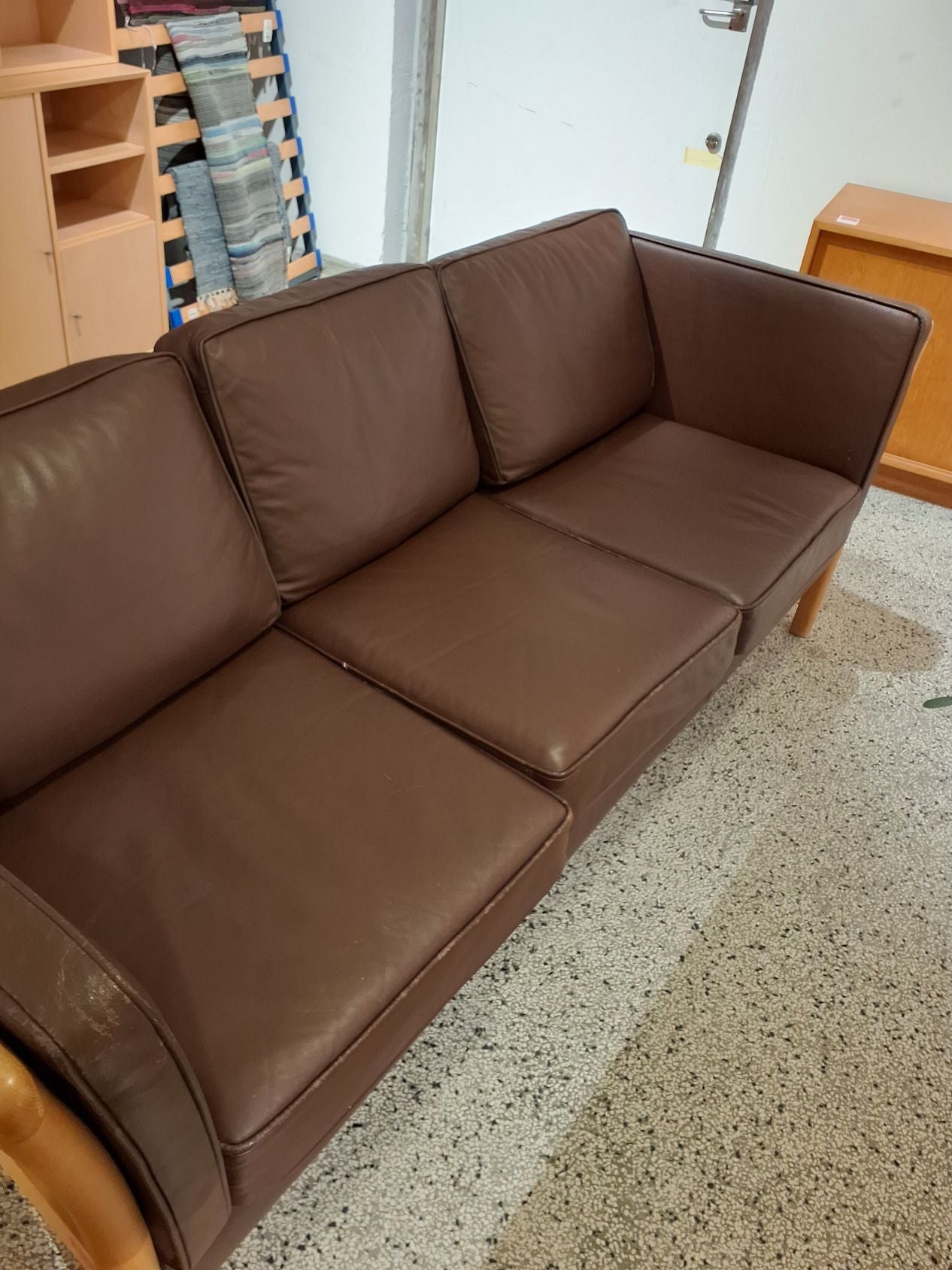 3 pers.Sofa Brun